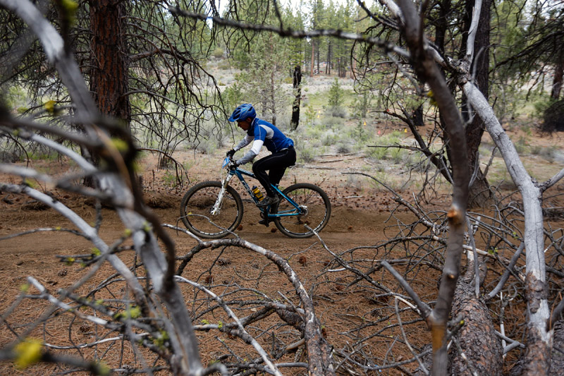 Chainbreaker mountain bike race in Bend, Oregon.